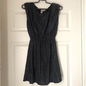 Valentines Day gray/silver/black cinched top/dress